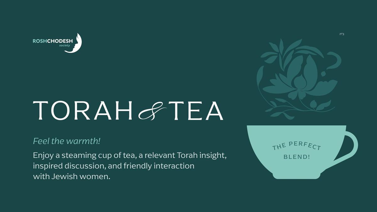 "Torah and Tea"  - A New Course for Women!