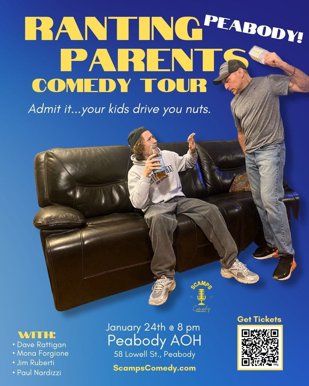 Ranting Parents Comedy Tour at Academy of Music Theatre