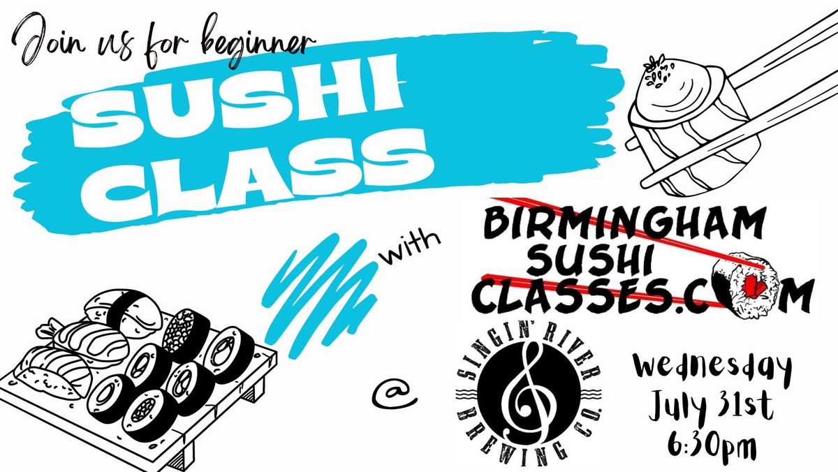 Beginner Sushi Class-Florence, AL