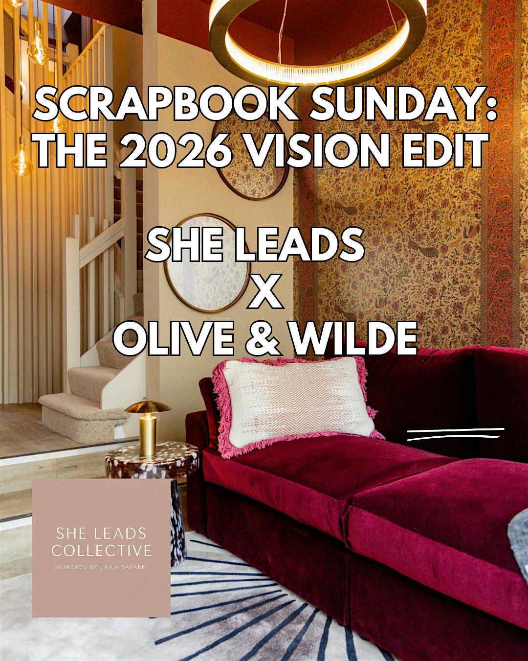 Sunday Scrapbook: Vision Board Workshop 2026