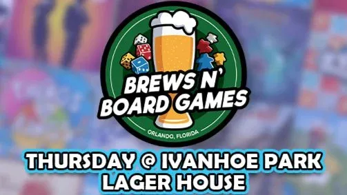 Board Game Night at Ivanhoe Park Lager House (Thursday)
