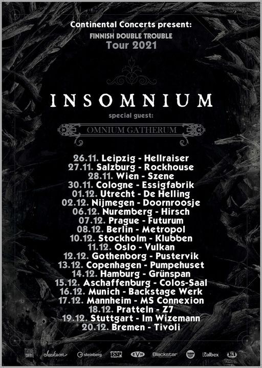 Insomnium | Berlin \/\/ Neuer Termin!