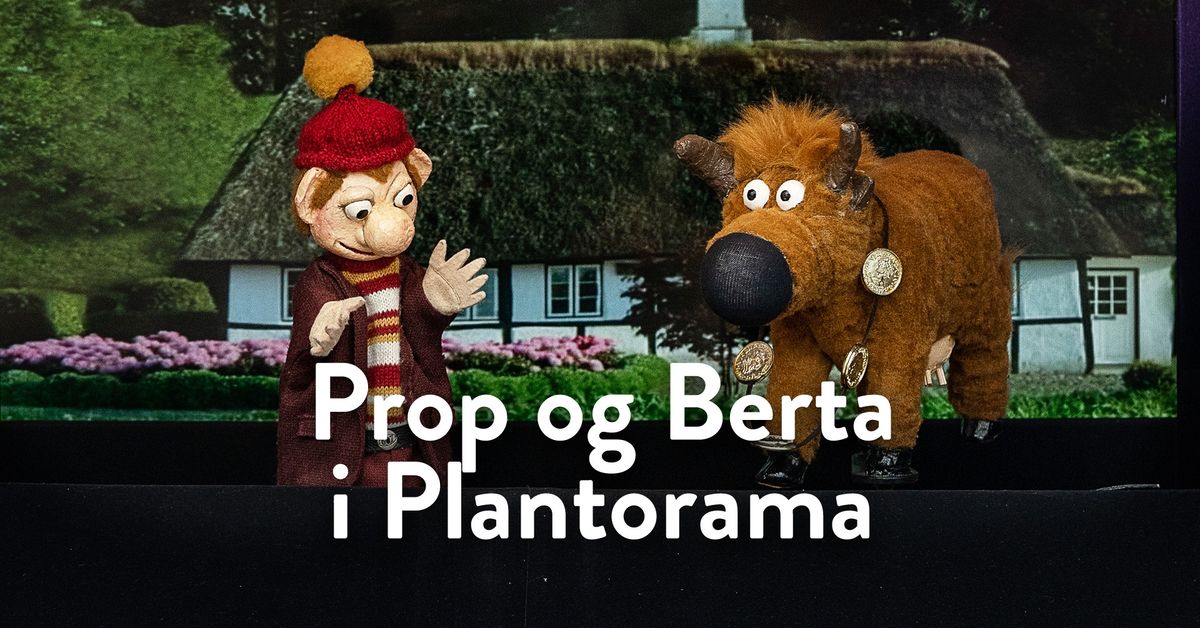 Prop og Berta i Plantorama Aalborg \ud83d\udc2e\ud83d\udc9a\ud83c\udf89\ud83c\udf88