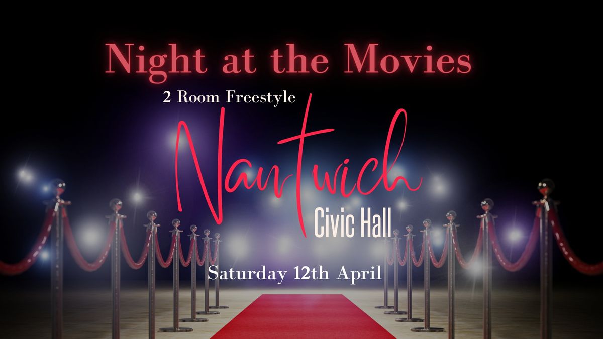 Ceroc Addiction Nantwich Civic Hall 2-Room Night at the Movies Freestyle