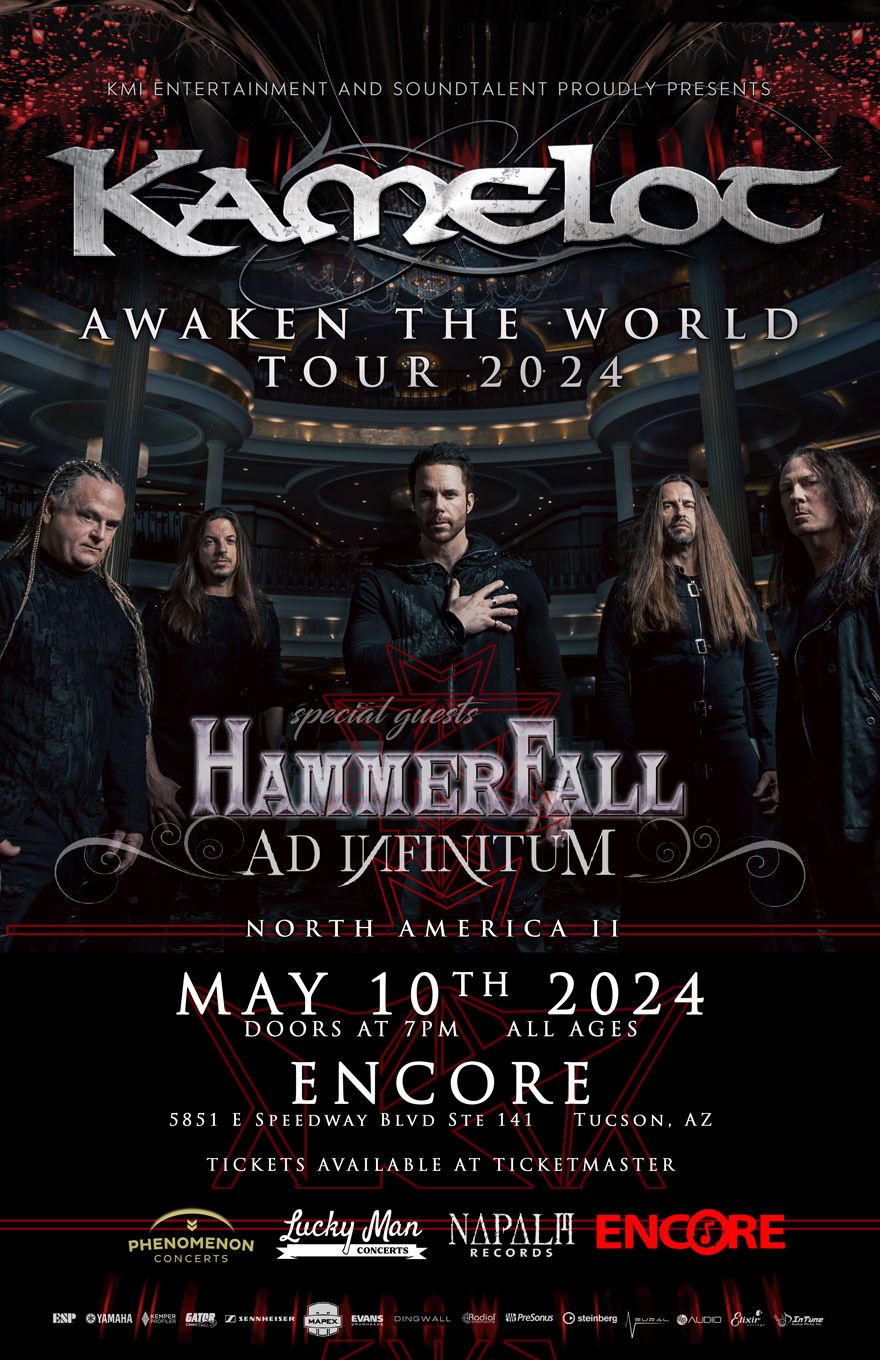 Kamelot - Tucson Live!! Awaken The World Tour 2024