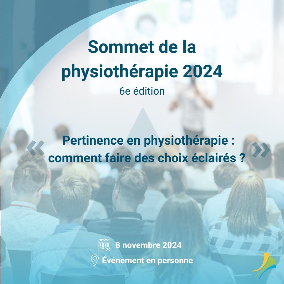 Sommet de la physioth\u00e9rapie 2024 