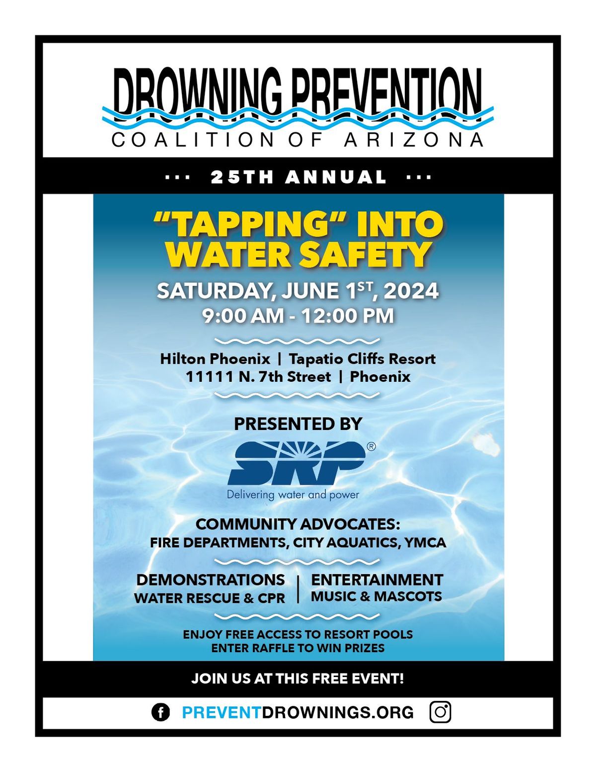 DPCA Tapping Into Water Safety Event