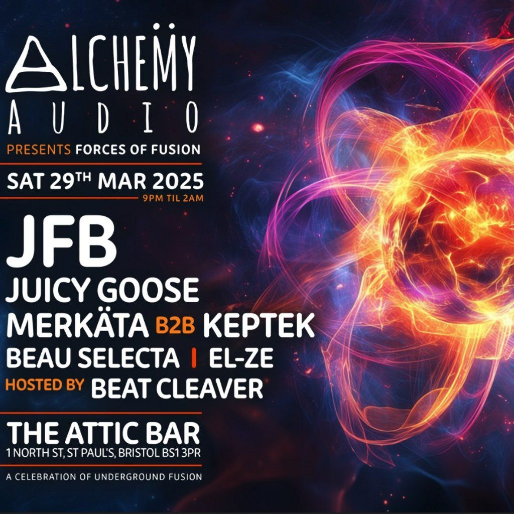 Alchemy Audio Pres. JFB, Merkata, Beat Cleaver & more!