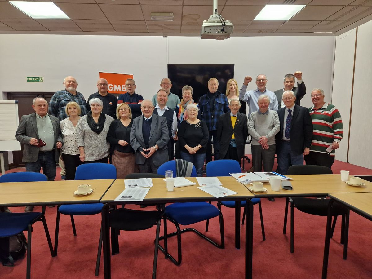 GMB Midlands Retired Members meeting