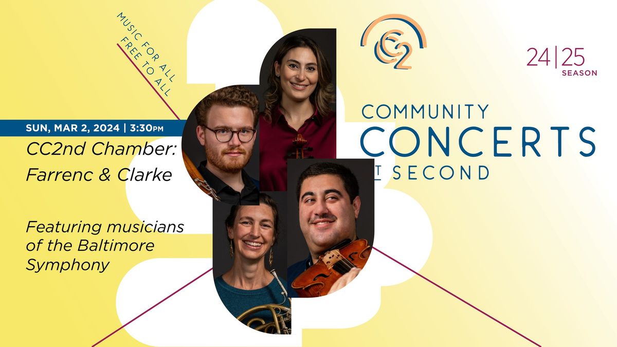 CC2nd Chamber: Farrenc Nonet & Clarke Viola Sonata