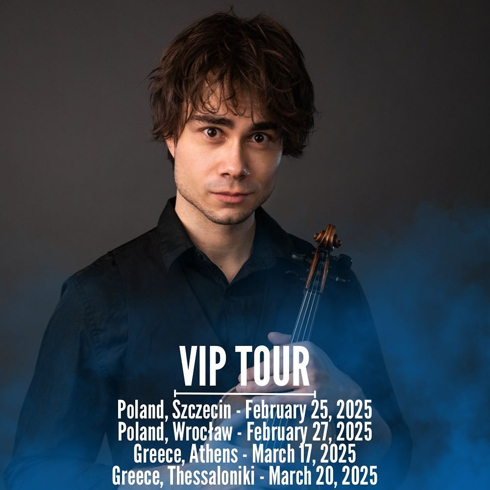 Szczecin, Poland: Alexander Rybak VIP-Tour