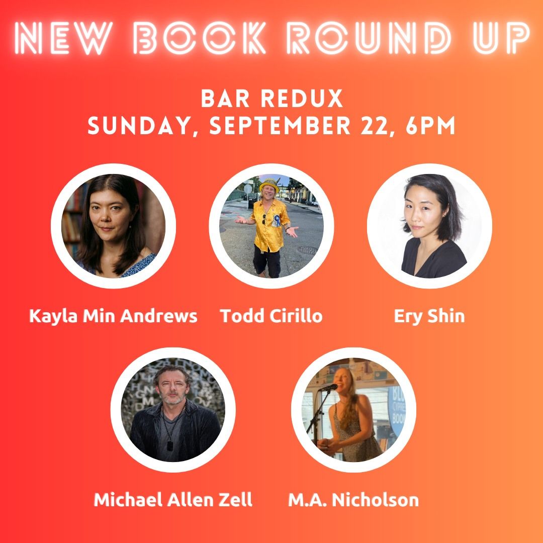 New Book Round Up at Bar Redux!