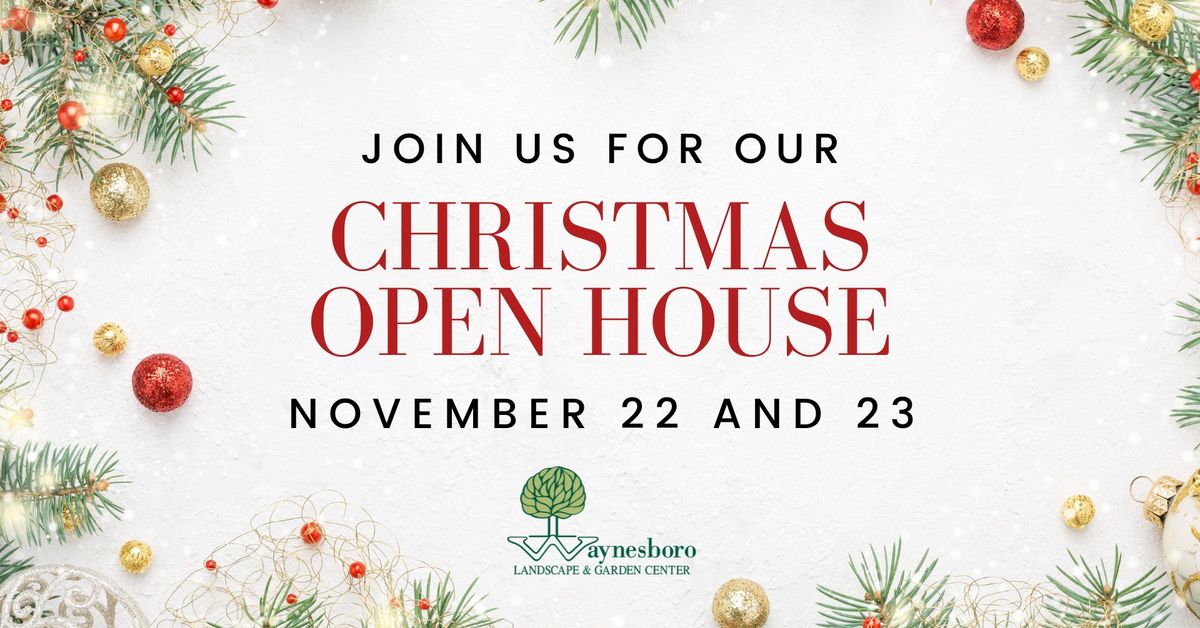 Christmas Open House!