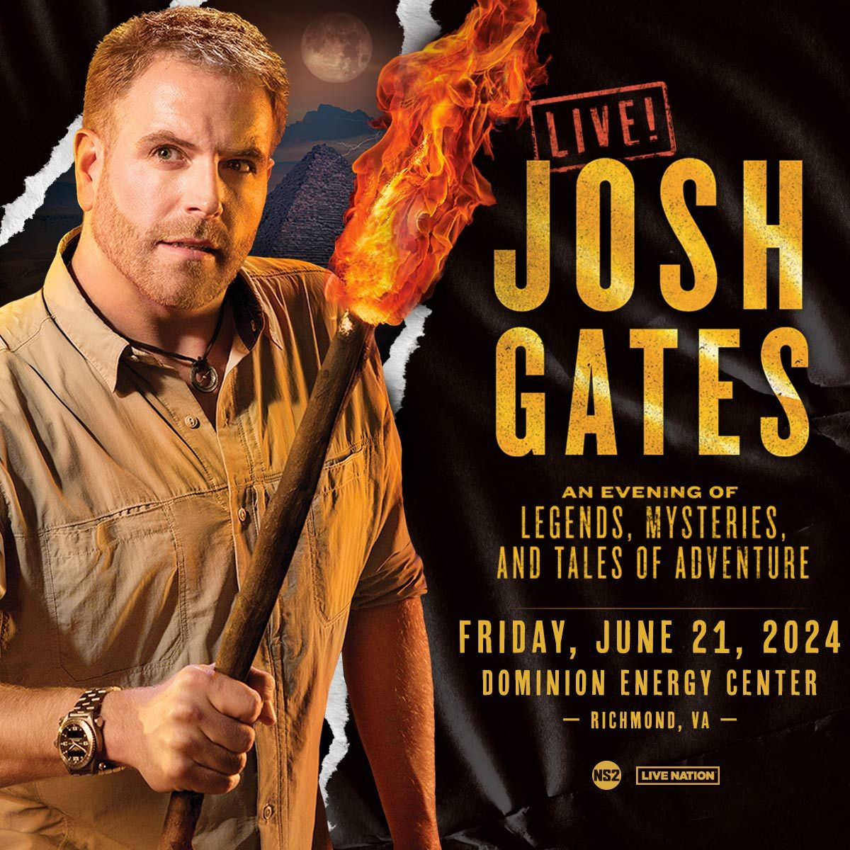 Josh Gates: An Evening of Legends, Mysteries, and Tales of Adventure at Southern Kentucky Performing Arts Center