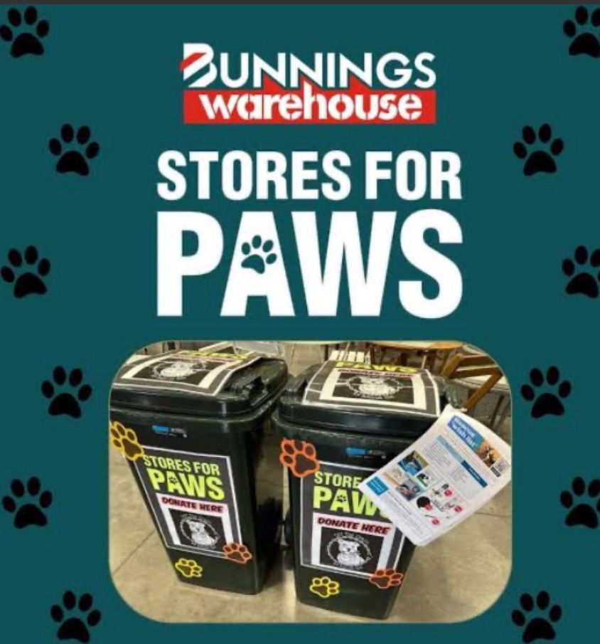 Parafield Bunnings Stores for Paws ?