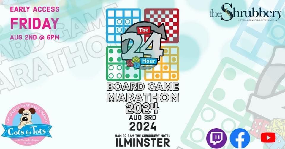 The 24 Hour Board Game Marathon 2024