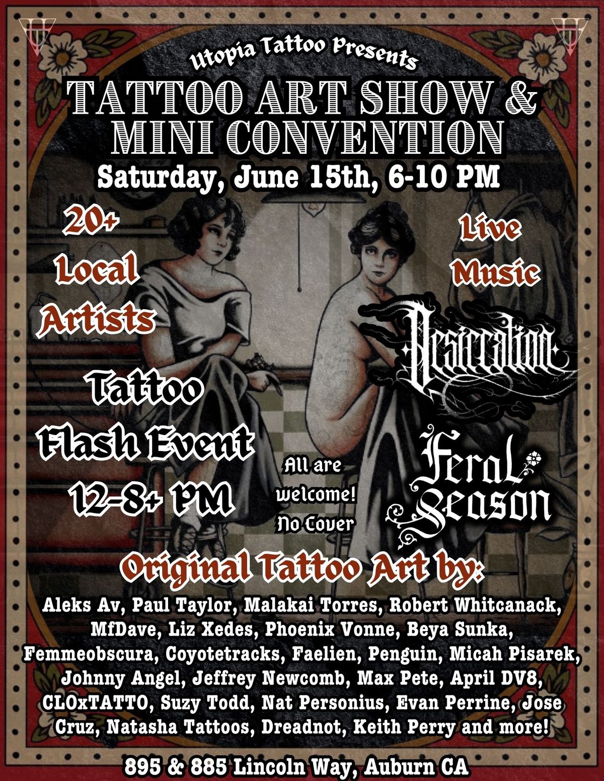 3rd Annual Tattoo Art Show & Mini Convention