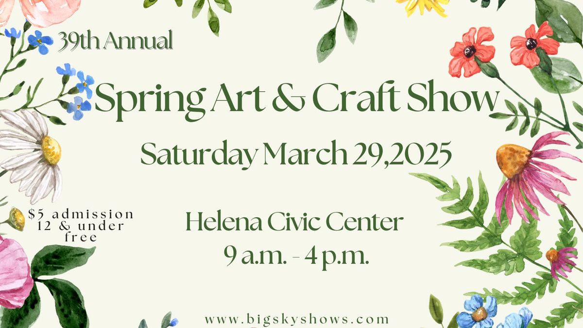 39th Annual Spring Art & Craft Show