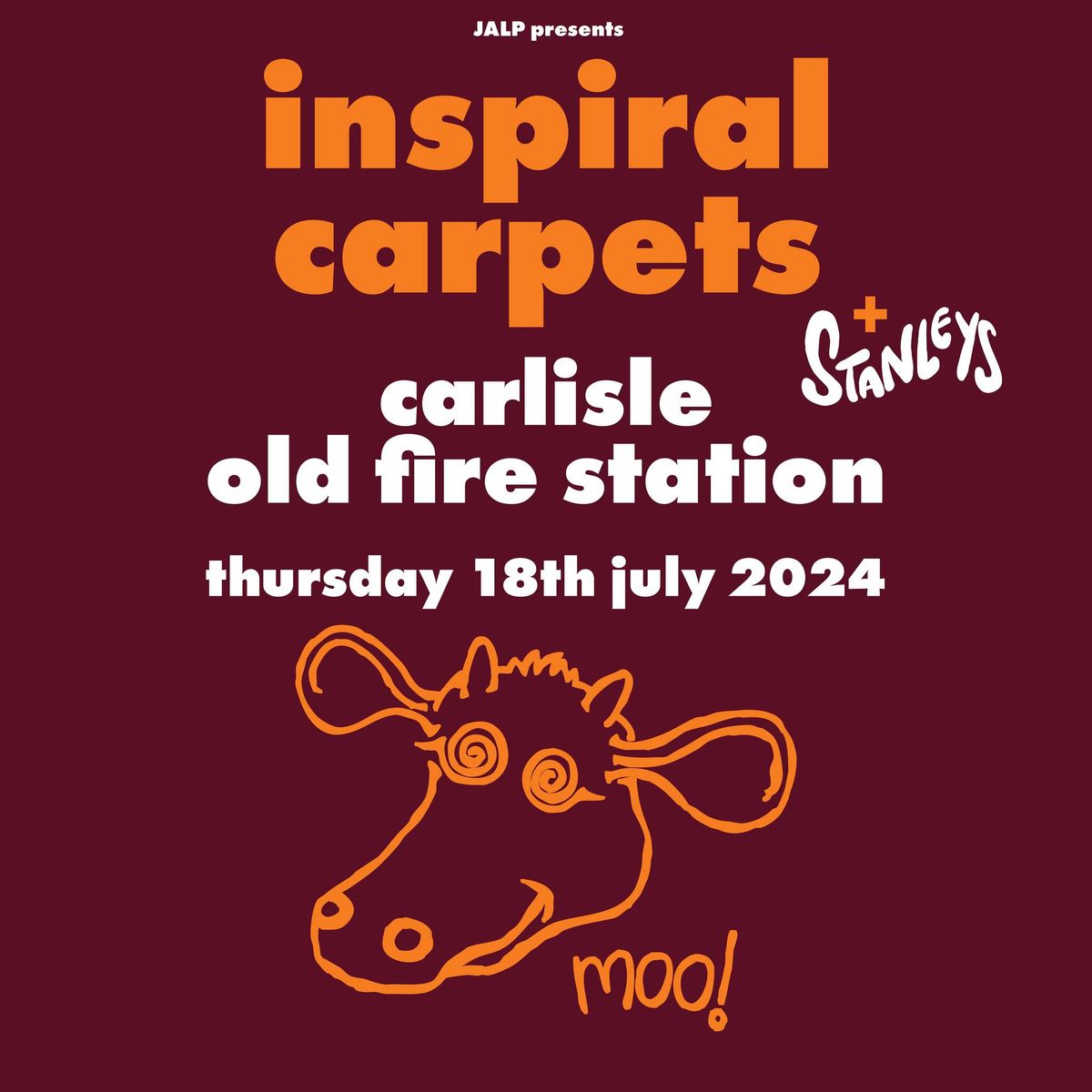 Inspiral Carpets play Carlisle Old Fire Station