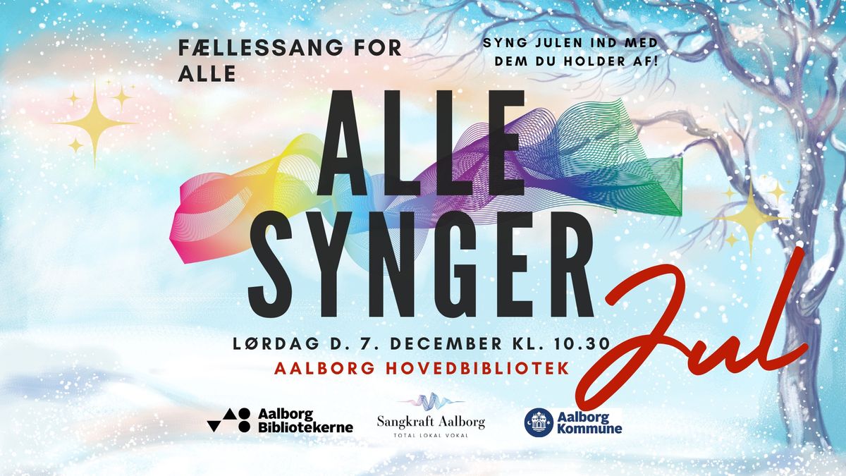 Alle synger - Julef\u00e6llessang med Line Groth