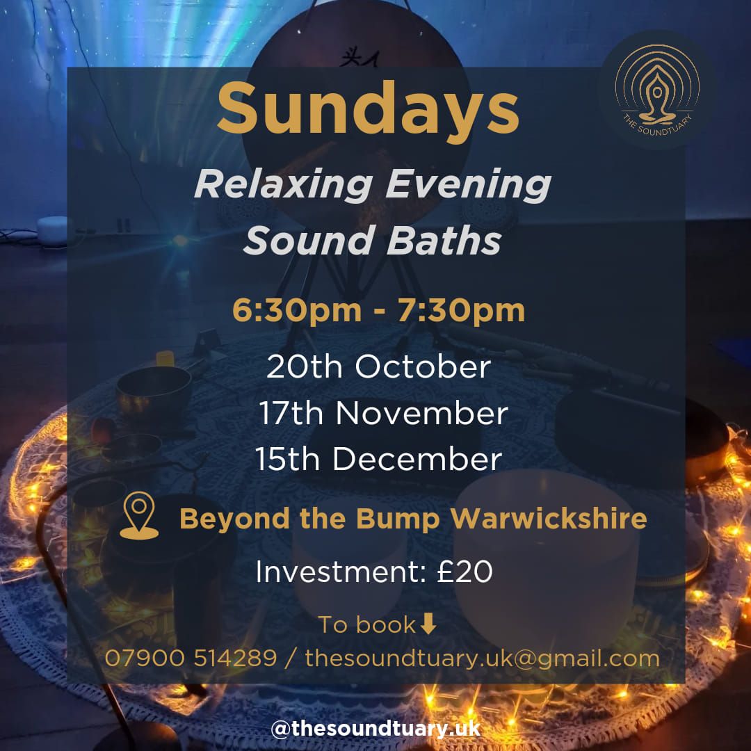 Sunday Evening Relaxing Sound Bath