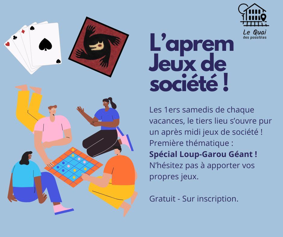 L'aprem Jeux de soci\u00e9t\u00e9 - Sp\u00e9ciale Loup-Garou G\u00e9ant