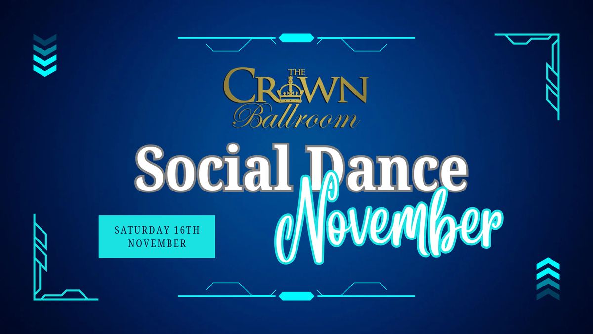 Saturday Social Dance: November 