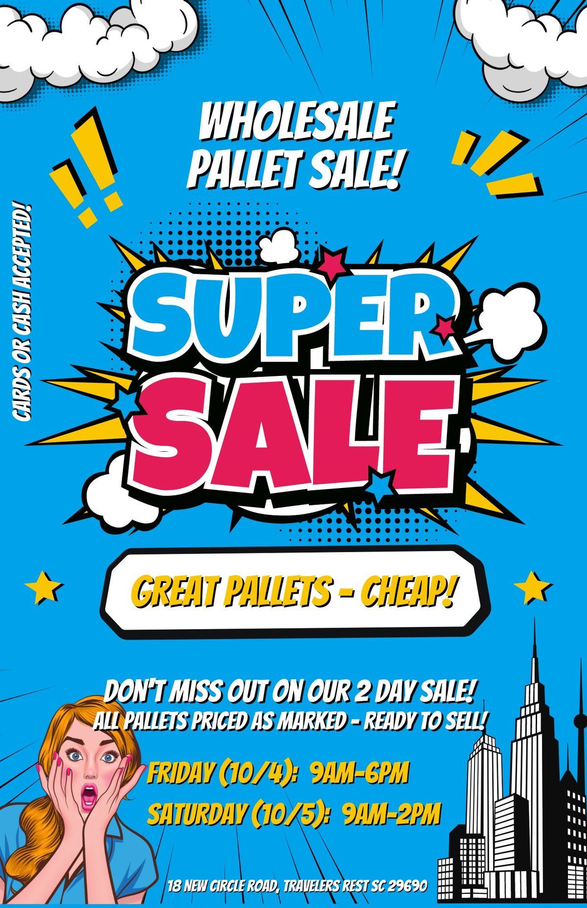 Wholesale Pallet Sale