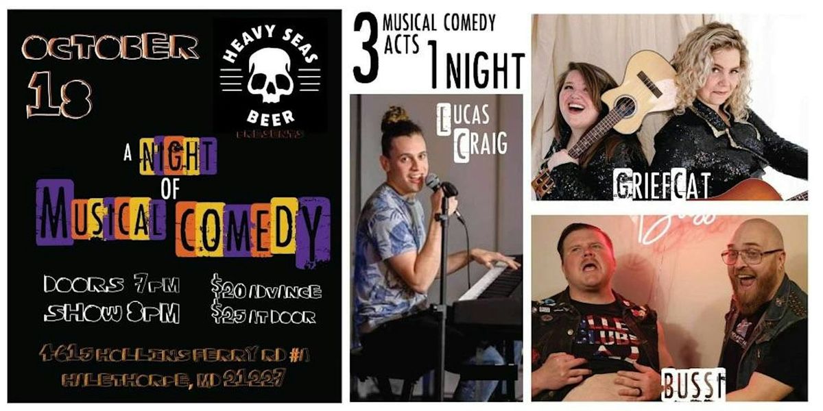 Heavy Seas Beer & Beer Run Comedy presents: A Night of Musical Comedy!