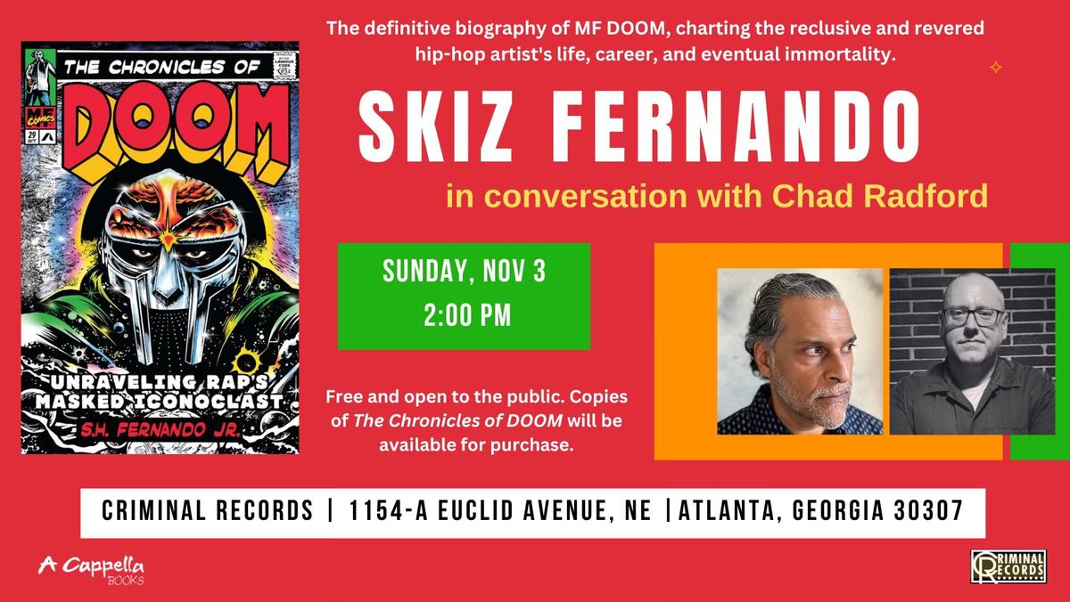 Skiz Fernando in conversation with Chad Radford | The Chronicles of DOOM