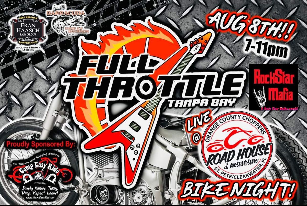 Full Throttle debut @ OCC Bike night (ROCK STAR MAFIA EVENT)