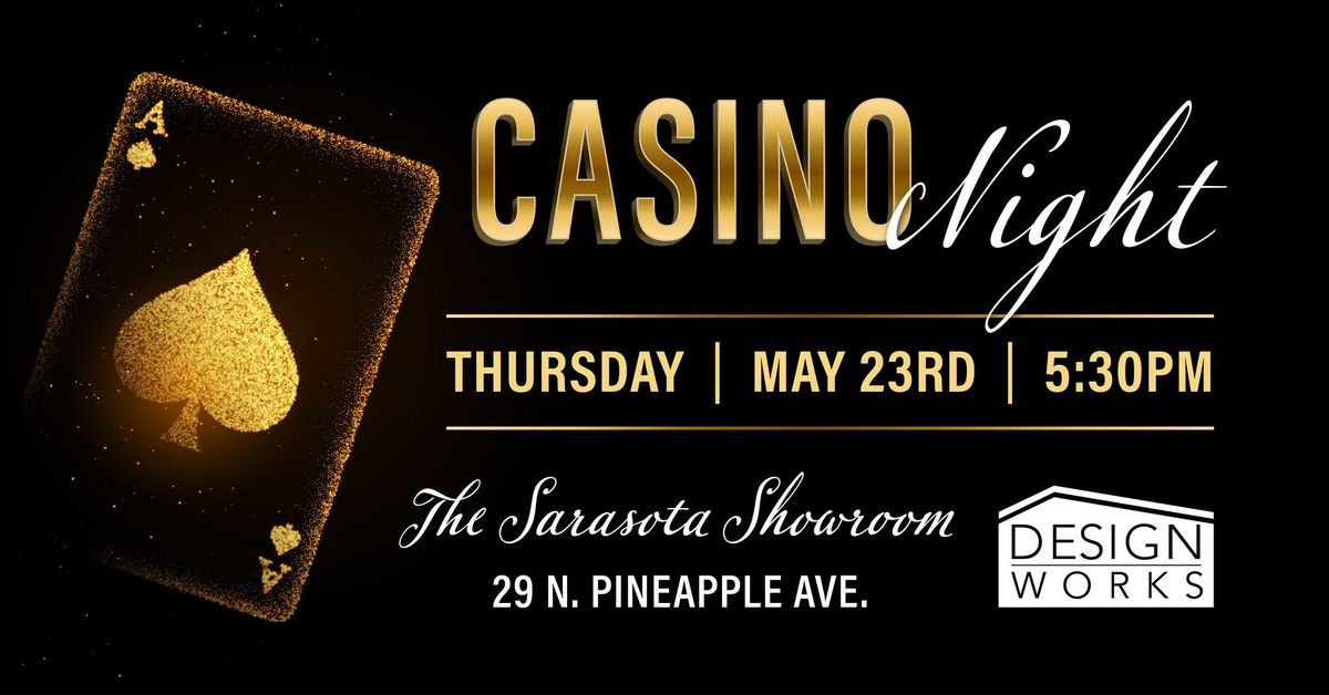 Showroom Grand Opening - Casino Night