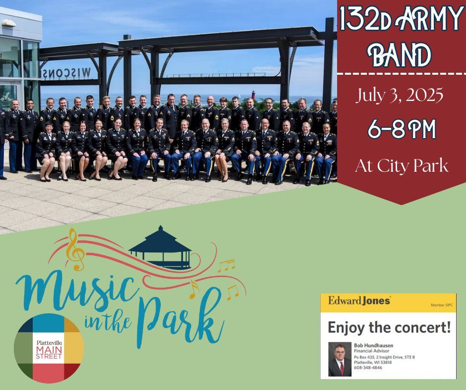 Music in the Park featuring 132D Army Band