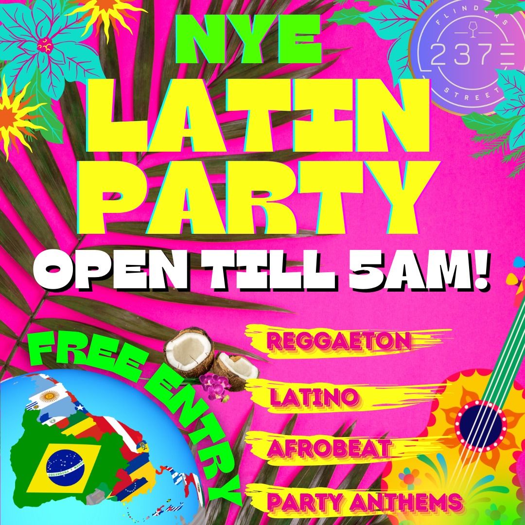 NYE LATIN PARTY AT 237 NIGHTCLUB