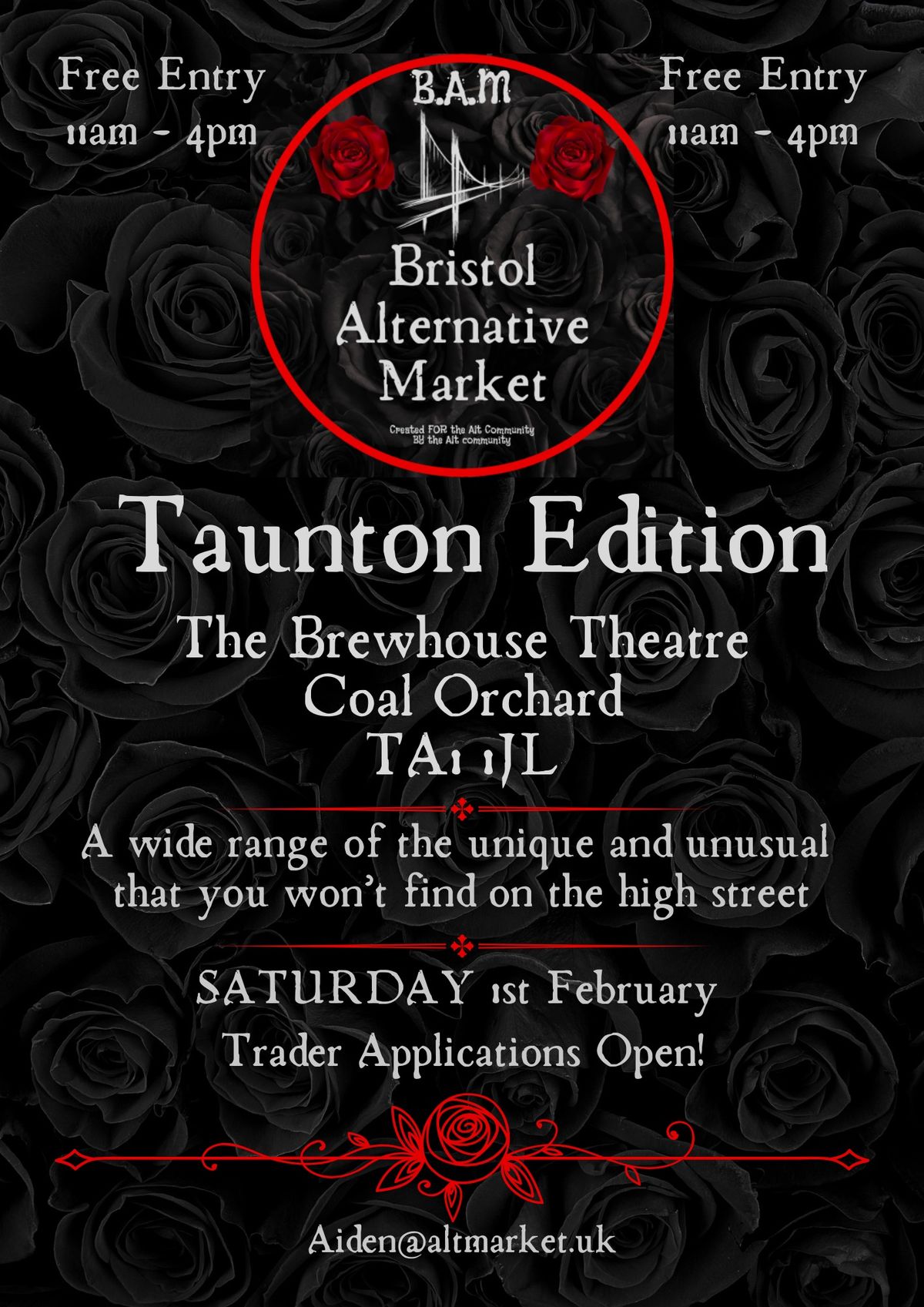 Taunton Edition - Bristol Alternative Market: February!