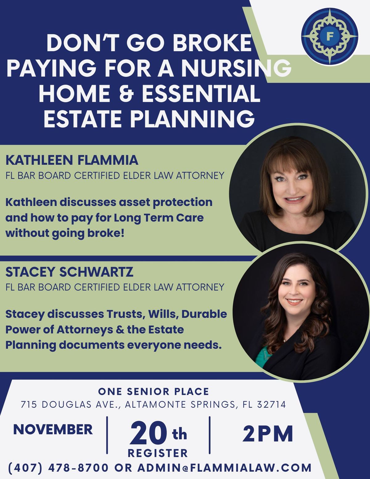 DON'T Go Broke Paying for a Nursing Home & Essential Estate Planning