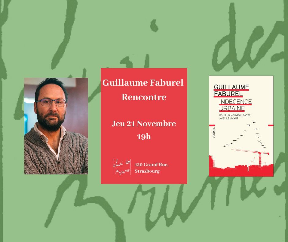 Rencontre avec Guillaume Faburel