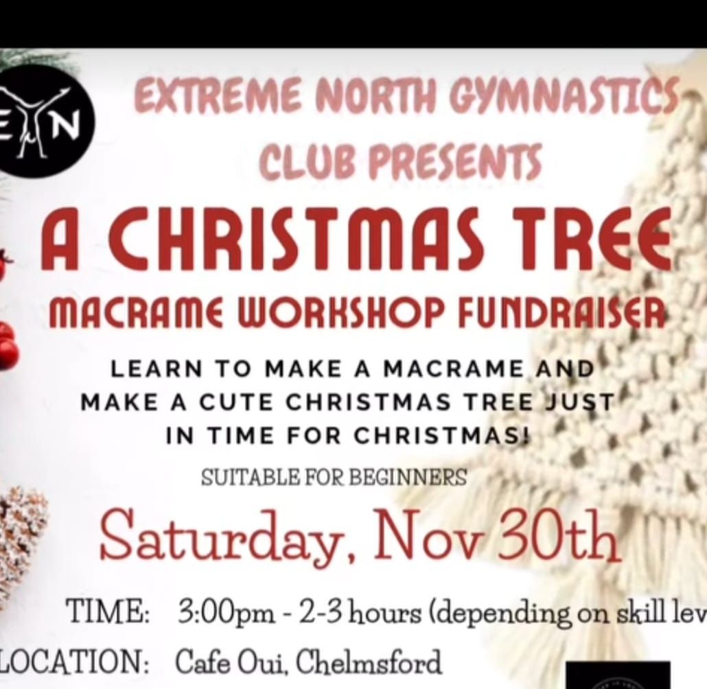 Christmas Macrame Workshop Fundraiser