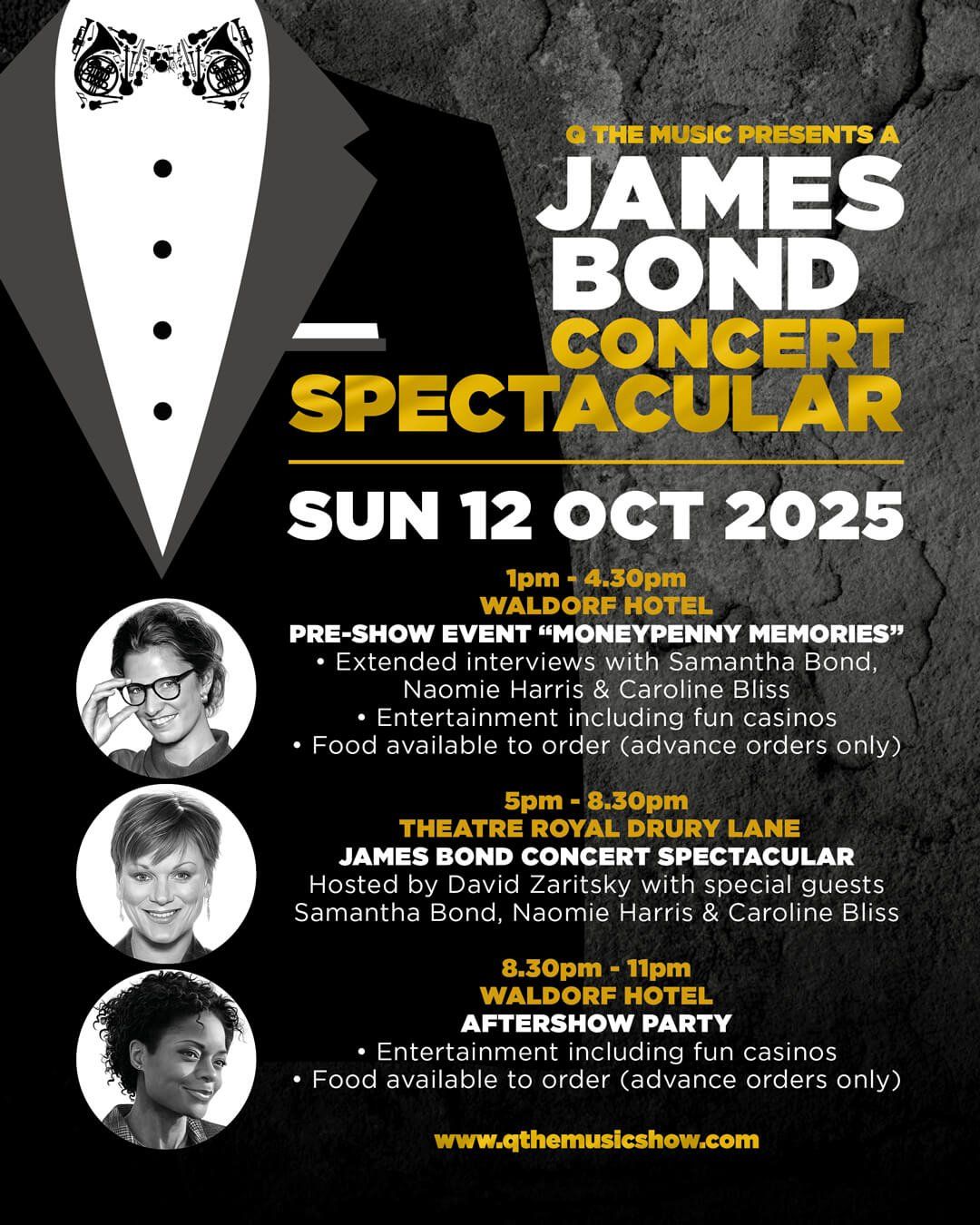 The Music of James Bond London Tickets