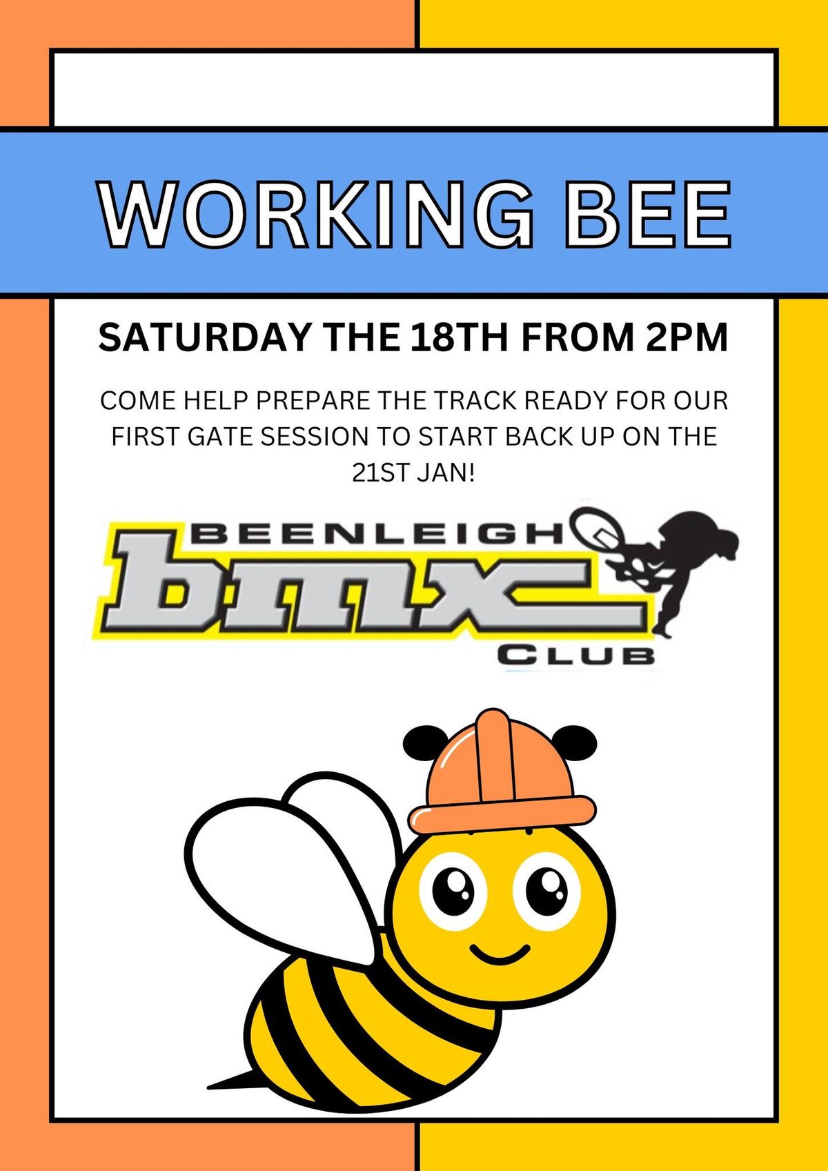 Working bee! 