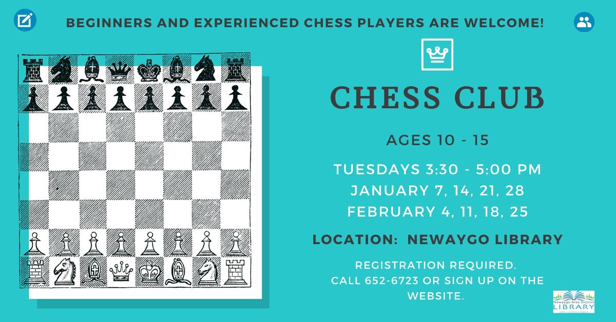 Middle Zone Chess Club - RSVP Link Below