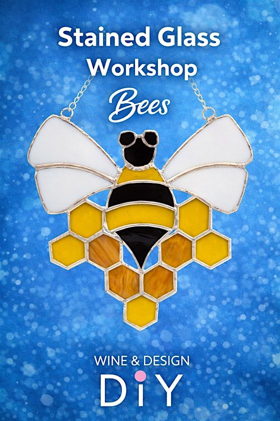 Stained Glass Bee And Honeycomb Workshop