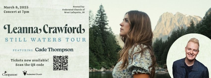 The Still Waters Tour: Leanna Crawford with special guest Cade Thompson