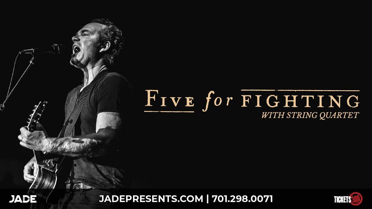 Five For Fighting with String Quartet at Tower Theatre - OR