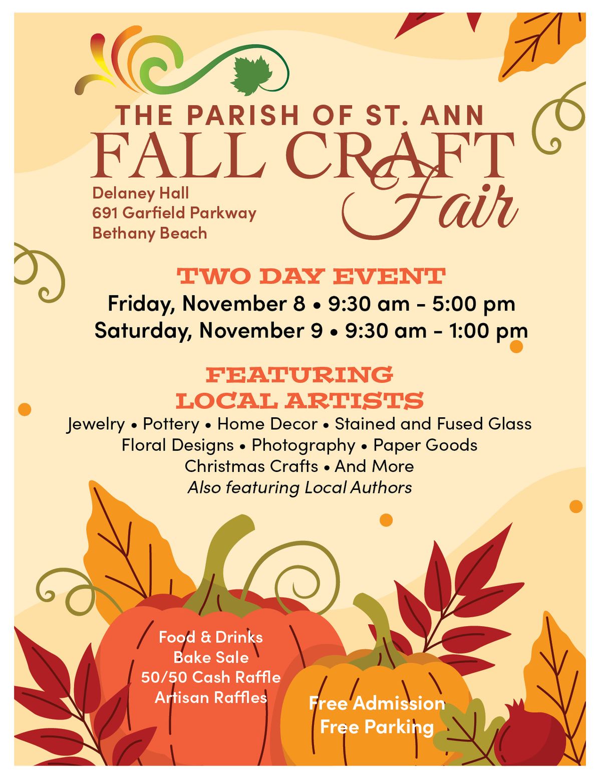 St Ann Fall Artisan & Craft Fair