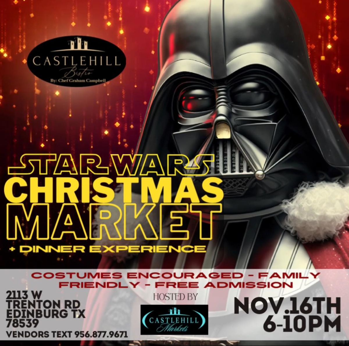 StarWars Christmas Market & Dinner Experience 