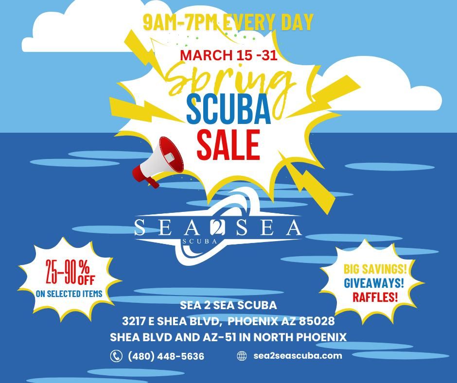 Spring Scuba Sale!