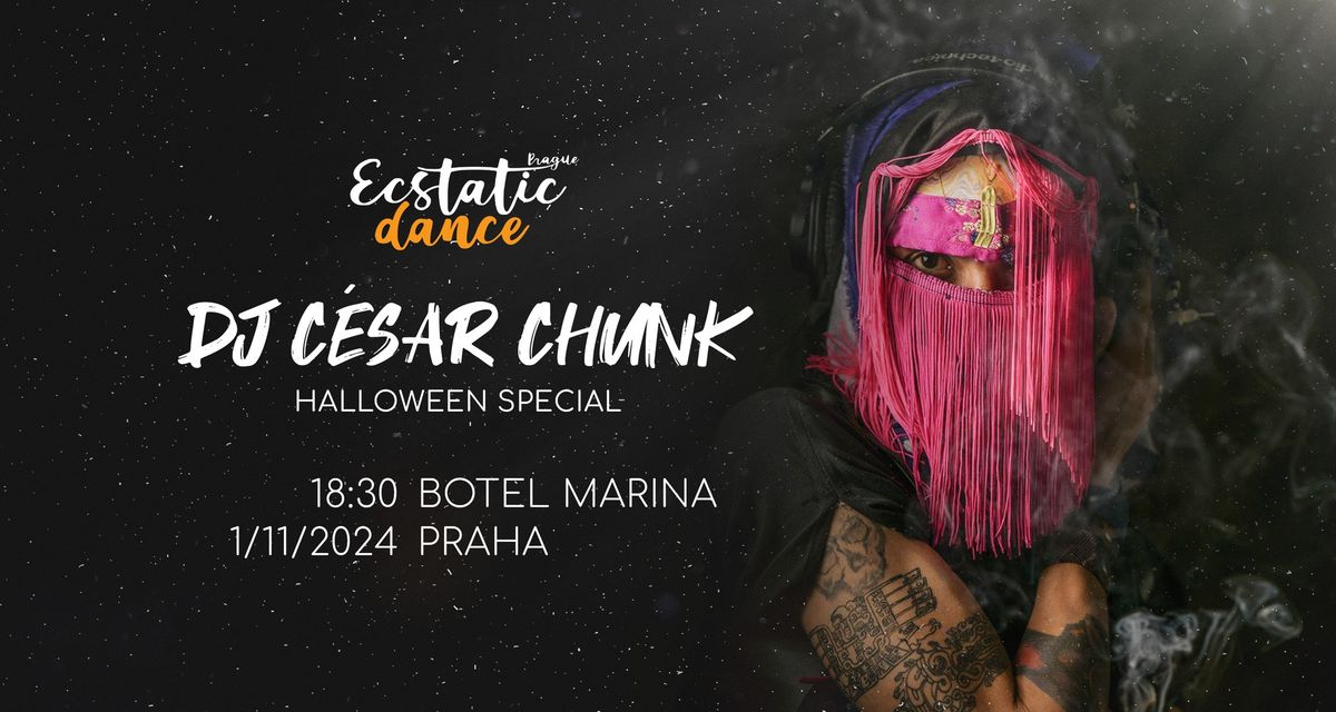 Ecstatic dance Prague #137 | HALLOWEEN SPECIAL - DJ C\u00e9sar Chunk (Peru)