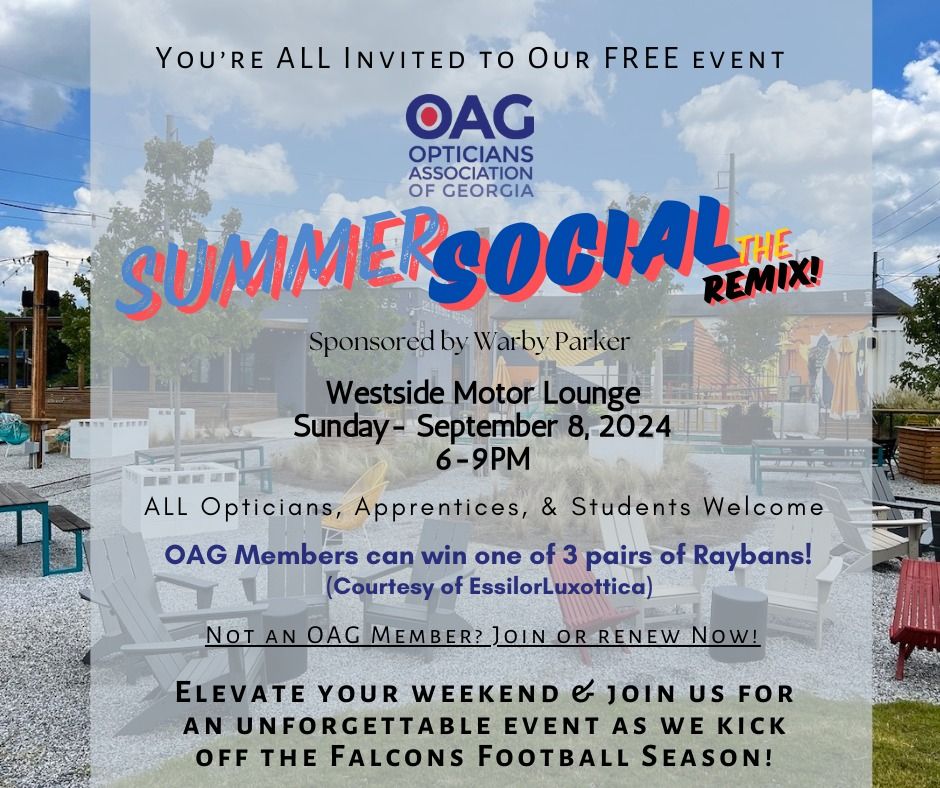 OAG SUMMER SOCIAL-THE REMIX