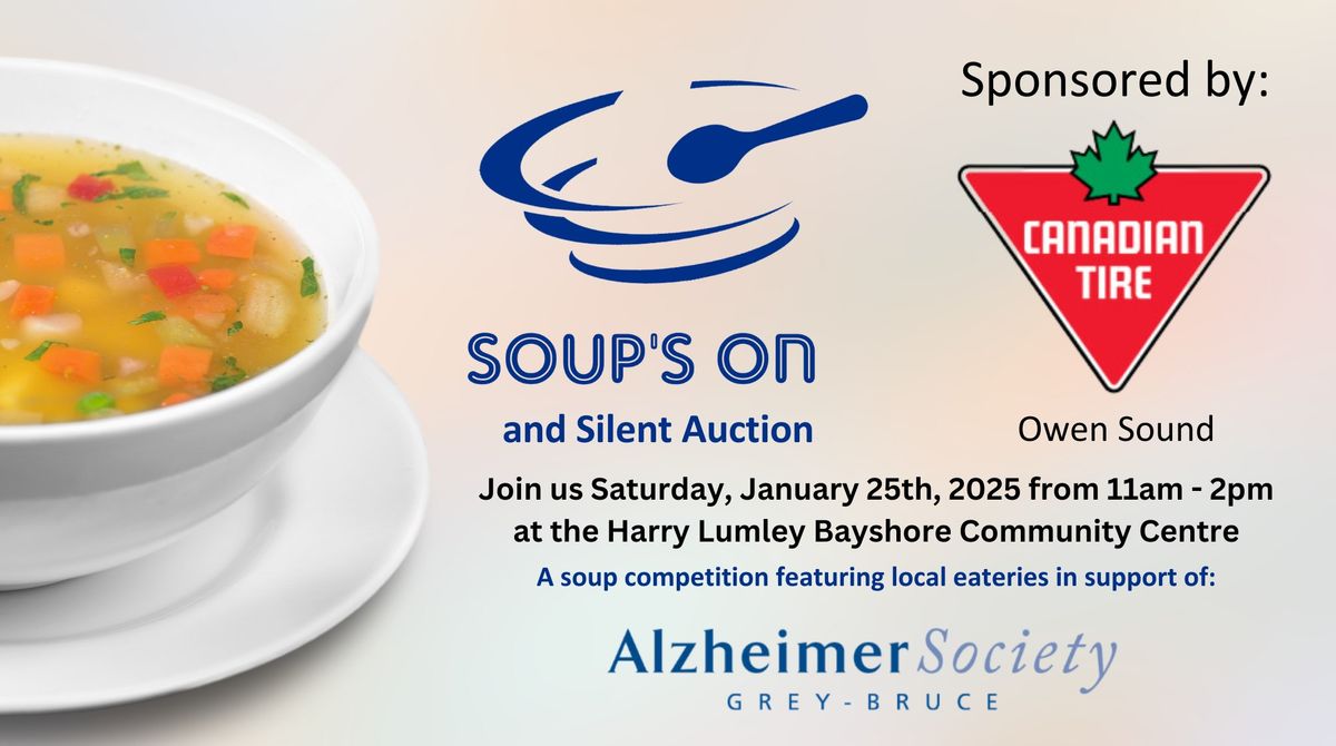 3rd Annual SOUP'S ON and Silent Auction